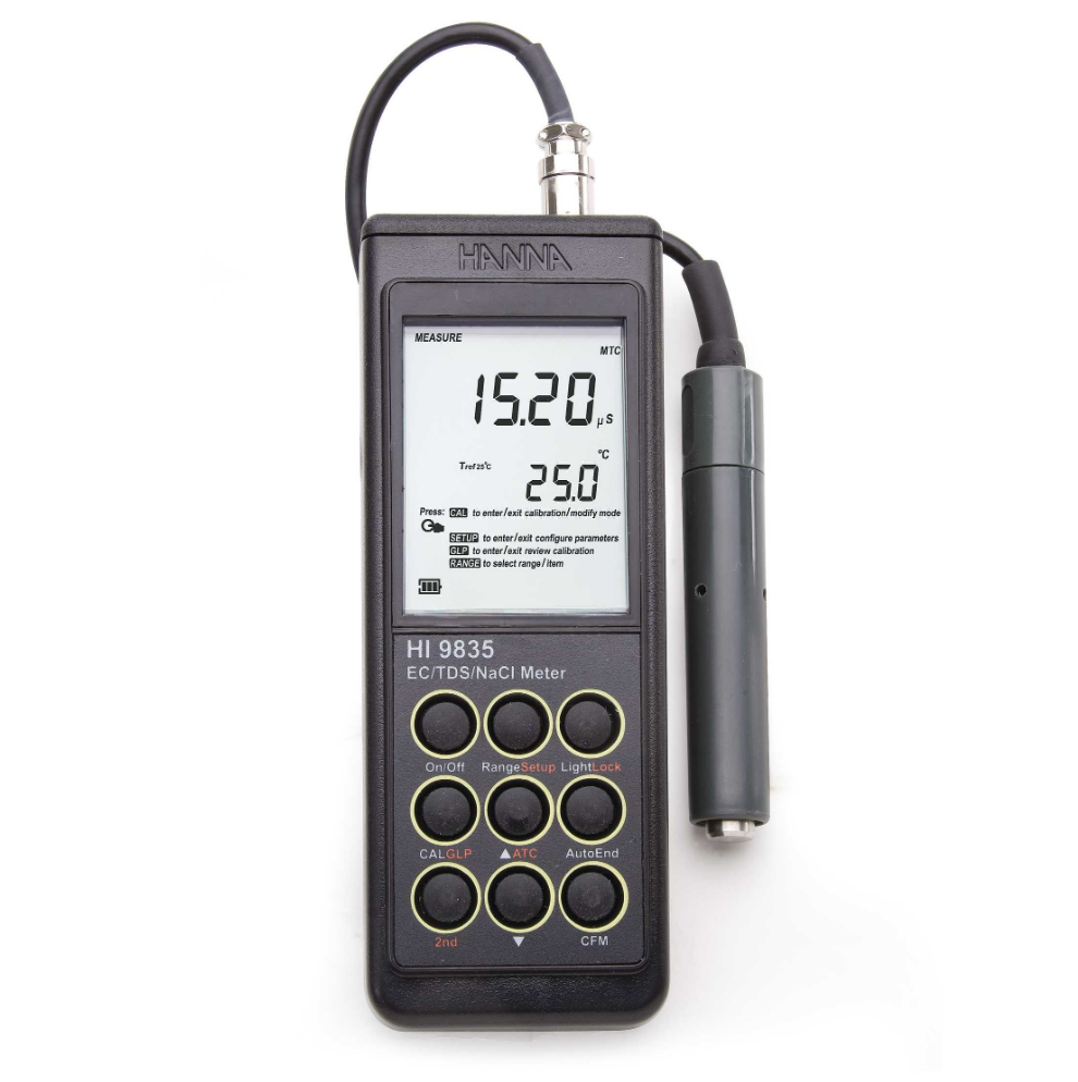 便携式 EC-TDS-盐度-温度测定仪