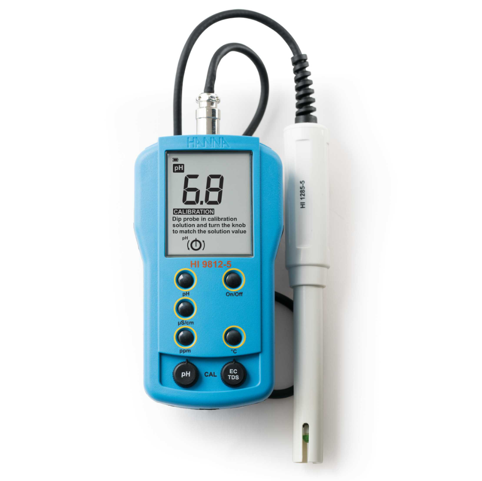 多参数 pH-EC-TDS-温度水质测定仪